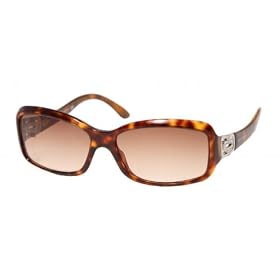 Authentic Bvlgari BV 8021B 851 13 Dark Havana Brown Gradient Swaroski Rhinestone Sunglasses