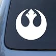 REBEL ALLIANCE - Vinyl Decal Sticker #A1463 | Vinyl Color: White