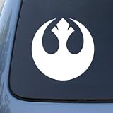 REBEL ALLIANCE - Vinyl Decal Sticker #A1463 | Vinyl Color: White