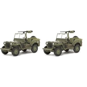 【クリックで詳細表示】1/72 アメリカ陸軍 1/4トン 4x4 小型軍用車 第401第101空挺部隊 フランス 1944/西部戦線
