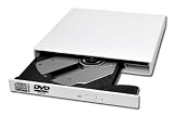 Produkt-Bild: Wei&szlig;es externes DVD Combo Laufwerk CD Brenner f&uuml;r HP Dell Apple IBM Sony Toshiba Acer Asus usw