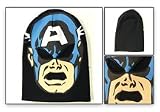  : Marvel Comics Captain America Men's Black Ski Mask and Beanie Hat