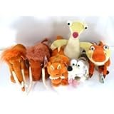 Ice Age 3 - Dawn of the Dinosaurs 8" - 13" (6 Piece) Plush Set