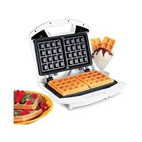 Click here to buy 2 Square, Belgian by Hamilton Beach.