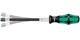 Wera Kraftform 392 Flexible Shaft Bitholding Screwdriver, Hexagon 1/4 Head x 177mm Shaft