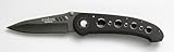 Camillus Carbonitride Titanium Black Folding Knife, 8.5- Inch