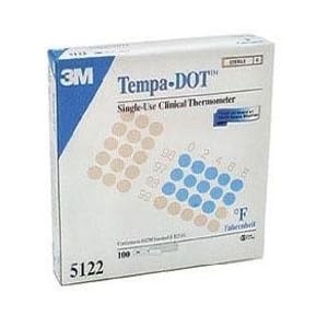 TEMPADOT DISPOSABLE SINGLE USE THERMOMETERS 100/BOX picture TEMPADOT DISPOSABLE SINGLE USE THERMOMETERS 100/BOX picture