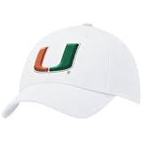 Nike - Nike Miami Hurricanes White Swoosh Flex-Fit Hat