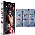 TTK SKORE DELAY CLIMAX NOT OUT 10 PCS PACK Sugant gel combo
