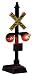 Model Power HO Scale Railroad Crossing Signal w/Relay Box