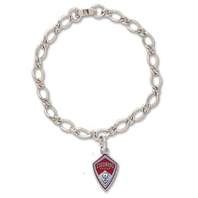Colorado Rapids Official Logo 7" Charm Bracelet