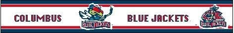 Columbus Blue Jackets Wallborder - 5.5"x15'