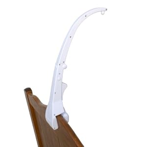 JL Childress Crib Mobile Attachment Clamp, White