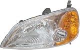 NEW HEADLIGHT HEAD LAMP 01 02 03 HONDA CIVIC 4DR LEFT SIDE