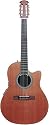 Ovation CC059 Celebrity Classical Super-Shallow Acoustic-Electric Guitar - Natural Cedar