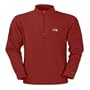The North Face TKA 100 Glacier 1/4 Zip for Men - XL - CARDINAL RED