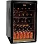Haier HBCN05EBB 96-Can/46-Bottle Wine and Beverage Center, Black