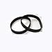 DIRT DEVIL DDUPR1 DDUPR3 DUC001 REPLACEMENT VACUUM CLEANER DRIVE BELTS - PACK OF 2