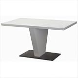Iconic Rectangular Dining Table in White Gloss