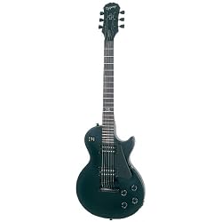 Epiphone Goth LP Les Paul Studio Electric Guitar, Black Satin