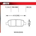 Hawk Performance HB370F.559 HPS Brake Pad