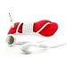 Tuff-Luv Tuff-Ties Wrap and Snap Earphone Cable - Red Snapper