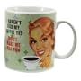 I Haven't Had My Coffee Yet Vintage Retro Humor Novelty Mug