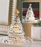 Partylite Sparkle Lite Crystal Christmas Tree Tealight Holder