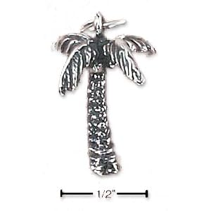 Sterling Silver Tropical Palm Tree