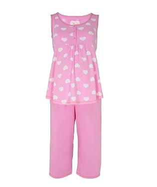Heart print pyjamas 10
