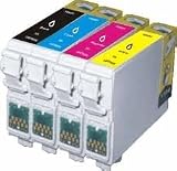 4 X T0715 Multipack Compatible Ink Cartridges for Epson Stylus DX8450