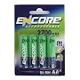 Encore EN0002 - 4 x 2700mAh AA Ni-MH Rechargeable Batteries