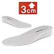 【安心ポッキリ価格】3cm insole MNX15★秘密で身長3cmUP★シークレットインソール【ペタンコブーツ・アグ・ムートン・スニーカー】入れるだけで身長アップ!エア中敷