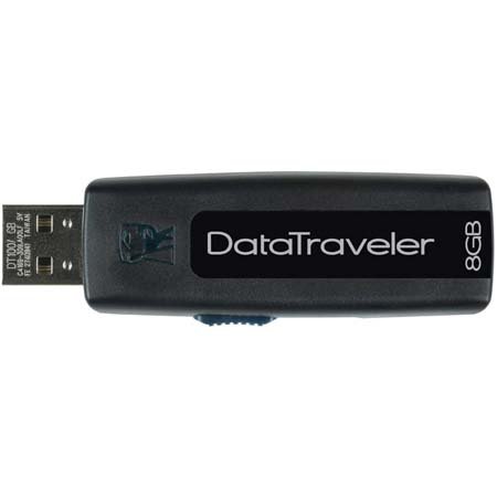 Childrens Toyshop  PC Hardware : Kingston 8 GB Data Traveler 100 USB 2.0 Drive
