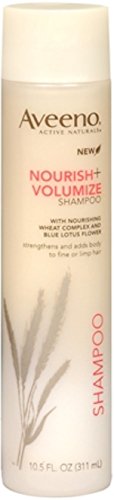 AVEENO ACTIVE NATURALS Nourish+Volumize Shampoo 10.50 oz (Pack of 4)