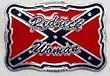 REDNECK WOMAN  BELT BUCKLE,WITH REBEL FLAG