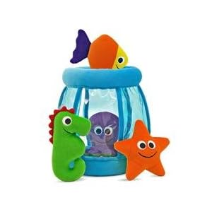 Melissa and Doug Deluxe Fishbowl Fill and Spill Soft Baby Toy by Melissa & Doug