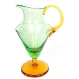 MoserCrystalOceanGreen&TopazPitcher