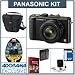 Panasonic Lumix DMC-LX7 Digital Camera with 3.8x24mm Wide-Angle Leica Optical Zoom Lens, Black - Bundle - with 16GB CLass 10 SDHC Memory Card, Lowepro Rezo TLZ-10 Bag, Spare Battery, 6' HDMI Cable, Adorama Cleaning Kit for Optics, Red Giant Magic Bullet Photo-looks