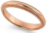 14K Rose Gold Milgrain Comfort Fit Wedding Band, 3mm Wide Reviews 31%2BvVppMsKL. SL160 14K Rose Gold Milgrain Comfort Fit Wedding Band, 3mm Wide Reviews