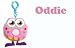 Moshi Monsters Plush - Back Pack Buddy Clip On Oddie 88#
