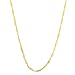 31%2BvXM9on L. SL75  16 Solid Rope   14K Yellow Gold 0.75mm   Pendant Chain