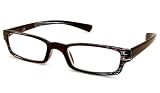 UrbanSpecs Readers Full Readers (Women) Reading Glasses - R4927 Black & Blue / R4927 BLACK & BLUE +3.25