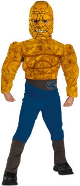 Kid's Fantastic 4 The Thing Costume (Large 10-12)