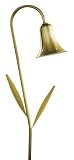 Dabmar Antique Brass Horn with Leaves Landscape Path Light