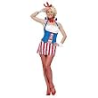 Miss Fire Cracker Sm/Med. Adult Costume