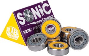 Alien Workshop Sonic Perforated Speed Abec-5 Bearings - Single Set reviews