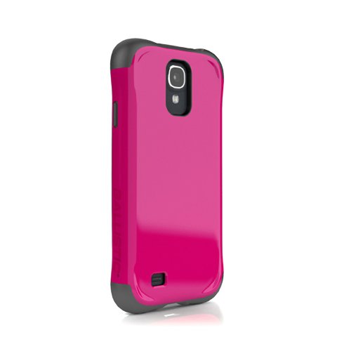 Ballistic AP1156 - A015 Aspira Case for Samsung Galaxy S4 - 1 Pack - Retail Packaging - Pink/Gray
