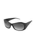 Roberto Cavalli - Roberto Cavalli Iole - Swarovski Crystal Zebra Sunglasses black/gradient grey