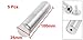 5pcs Stainless Steel Advertisment Nails Glass Wall Connector Standoff 3.9